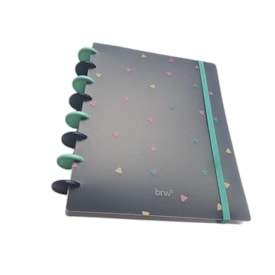 Planner de Disco Permanente 220x170mm Enjoy BRW 91 Folhas