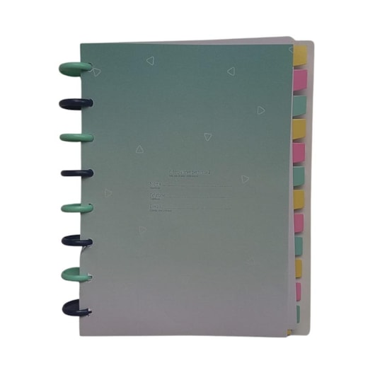 Planner De Disco Permanente Enjoy 91 Folhas BRW