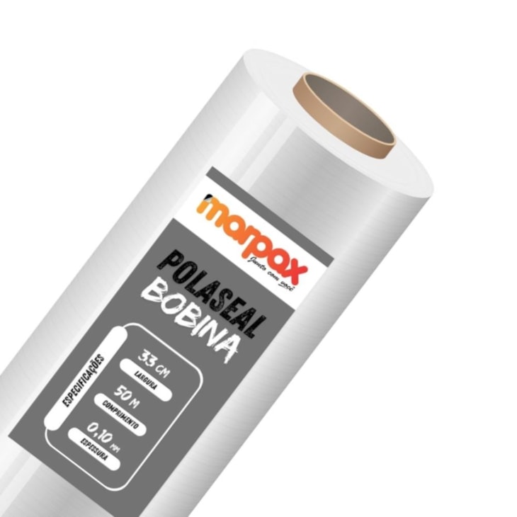 Polaseal Bobina para Plastificação 330mm x0,10mm x50M 01un