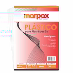 Polaseal para Plastificação Ofício 226x340x0,10mm 20un