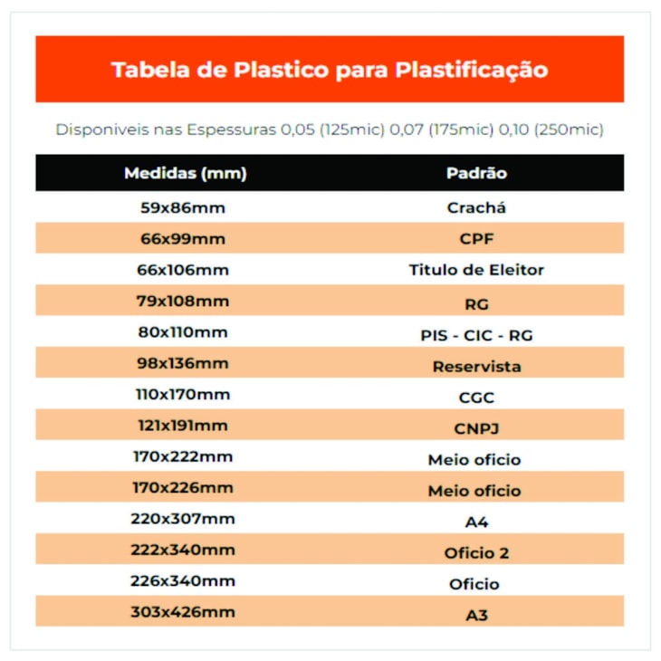 Polaseal Plástico para Plastificação 60x90x0,05mm 100un