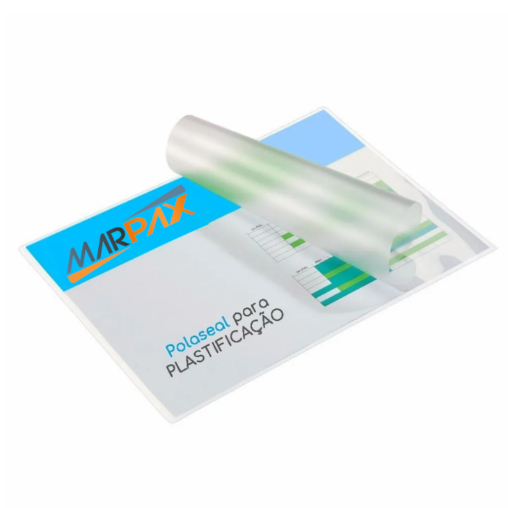 Polaseal Plástico para Plastificação A4 220x307x0,05mm 50un