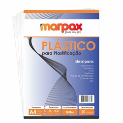 Polaseal Plástico para Plastificação A4 220x307x0,07mm 20un