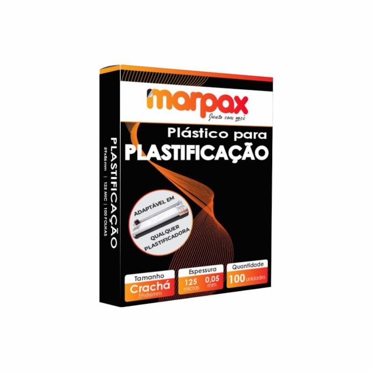 Polaseal Plástico para Plastificação Crachá 59x86x0,05 100un