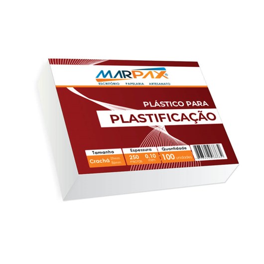 Polaseal Plástico para Plastificação Crachá 59x86x0,10 100un