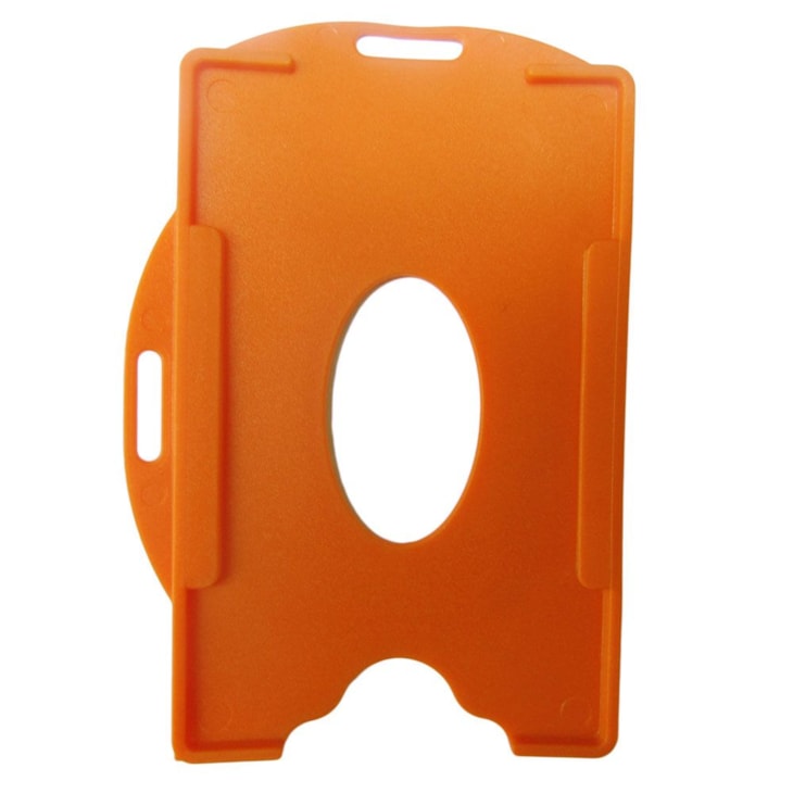 Porta Crachá Laranja Sólido Universal Marpax 100un
