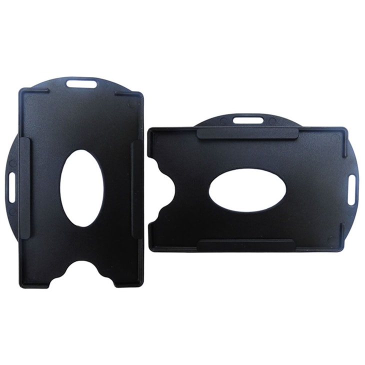 Porta Crachá Preto Sólido Universal Marpax 100un