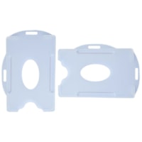 Porta Crachá Transparenteunversal 0,6kg Marpax com 100un