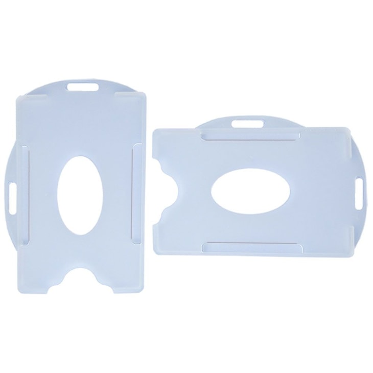 Porta Crachá Transparenteunversal 0,6kg Marpax com 100un