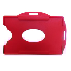 Porta Crachá Vermelho Sólido Universal Marpax 100un