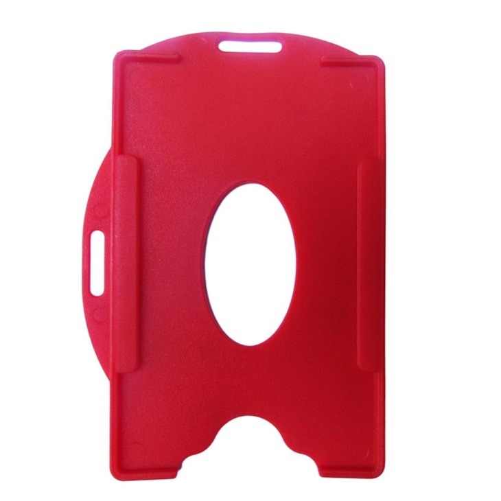 Porta Crachá Vermelho Sólido Universal Marpax 100un