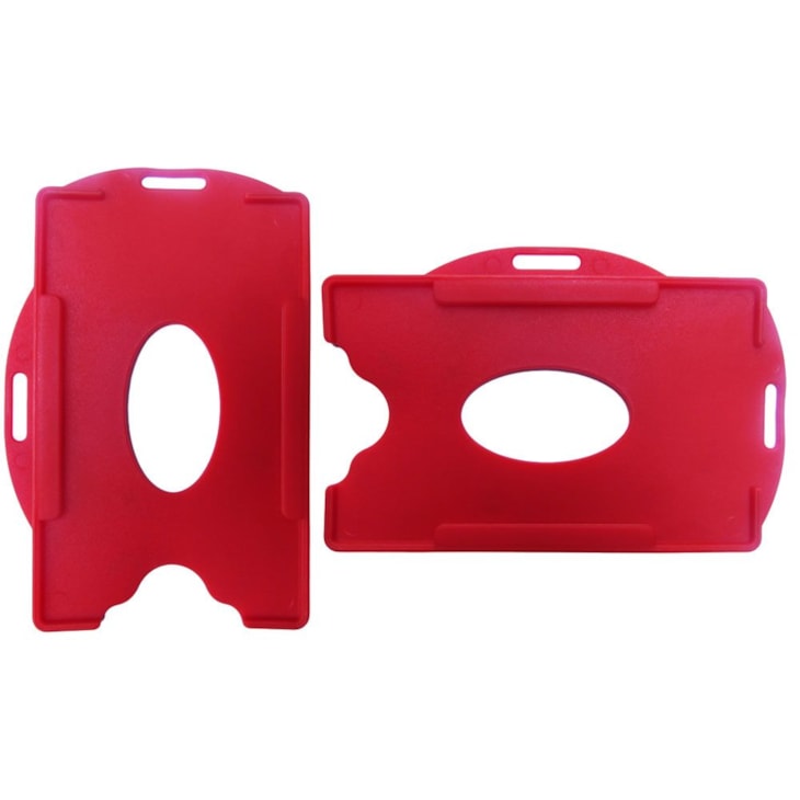 Porta Crachá Vermelho Sólido Universal Marpax 100un
