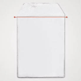 Porta Documento Pvc Crystal Cnh e CPF 65X90mm ACP com 100un