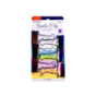 Prendedor de Papel Binder 25mm Rainbow Holográfico 6un