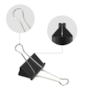Prendedor de Papel Binder Clip 15mm BRW caixa com 12un
