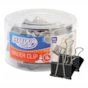 Prendedor de papel Binder Clip 15mm BRW caixa com 60un