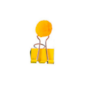 Prendedor de Papel Binder Clip 25mm Pompom BRW 4un