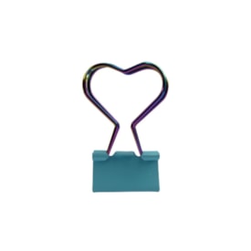 Prendedor de Papel Binder Clip 25mm Rainbow Formatos BRW 4Un