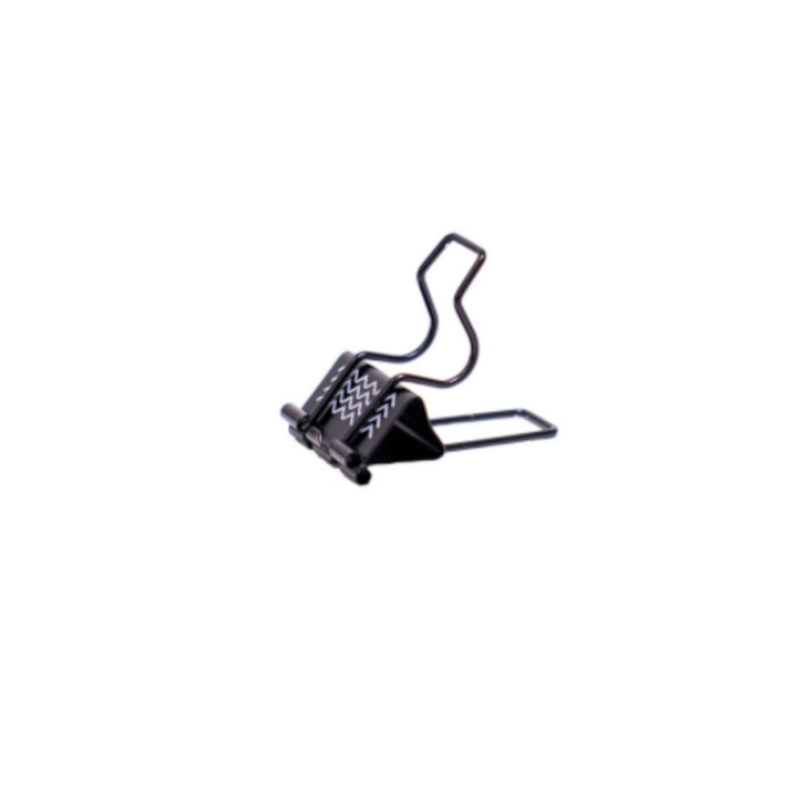 Prendedor de Papel Binder Clip 25mm Suporte para Lápis 06un