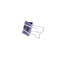 Prendedor de Papel Binder Clip 25mm Suporte para Lápis 06un