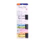 Prendedor de Papel Binder Clip 25mm Suporte para Lápis 06un