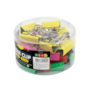 Prendedor de papel Binder Clip 32mm Neon BRW 24un