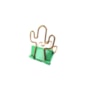 Prendedor de Papel Binder Clip BRW 25mm Cacto e Flamingo 6un
