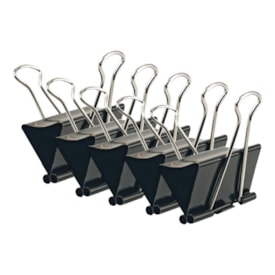 Prendedor de Papel Binder Clip Metal 32mm BRW Caixa com 24Un