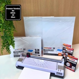 Protetor Térmico para Plastificação RG Ofício e A3 com 9Un