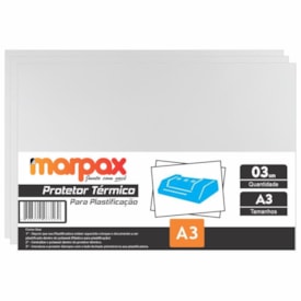 Protetor Térmico para Plastificação Tamanho A3 297x420mm 3Un