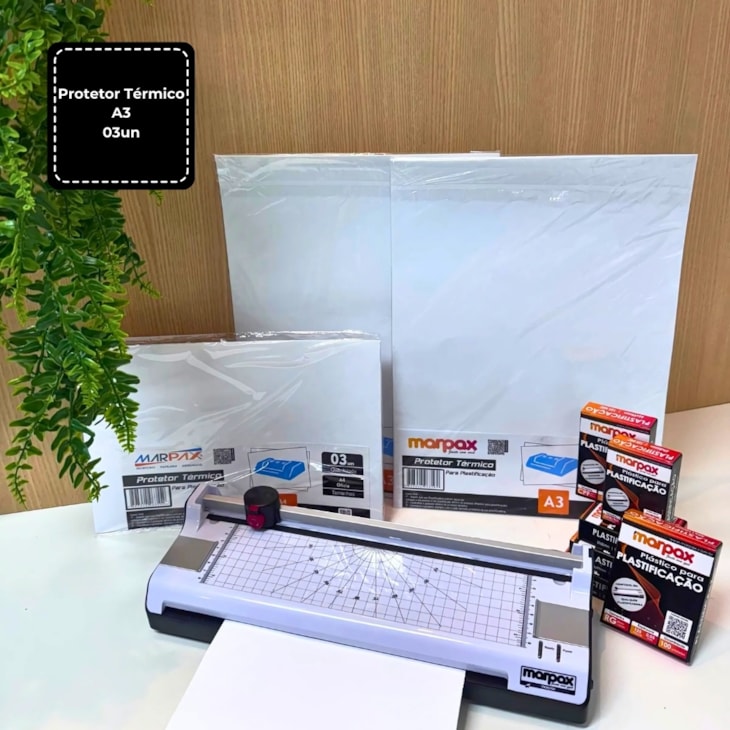 Protetor Térmico para Plastificação Tamanho A3 297x420mm 3Un