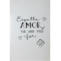 Quadro Decorativo Espalhe Amor 30X20 Mdf Madeira Adesivada Marpax