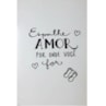 Quadro Decorativo Espalhe Amor 30X20 Mdf Madeira Adesivada Marpax