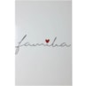 Quadro Decorativo Familia Com Fundo Branco 30X20 Mdf Madeira Adesivada Marpax