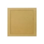 Quadro Quadrado Com Moldura E Fundo Removivel 26X26 Mdf 6Mm Madeira Marpax