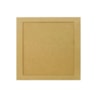 Quadro Quadrado Com Moldura E Fundo Removivel 26X26 Mdf 6Mm Madeira Marpax