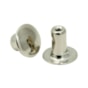 Rebite Metal Simples Niquelado N°2 Marpax 100 unidades
