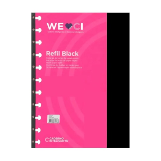 Refil A5 para Caderno Inteligente Black 10 Folhas 01un