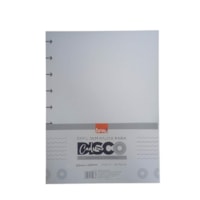 Refil Caderno de Disco Grande Liso 90g 275x200mm  BRW 40fls