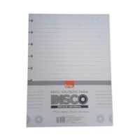Refil Caderno Disco Grande Pautado 90g 275X200mm BRW 40fls