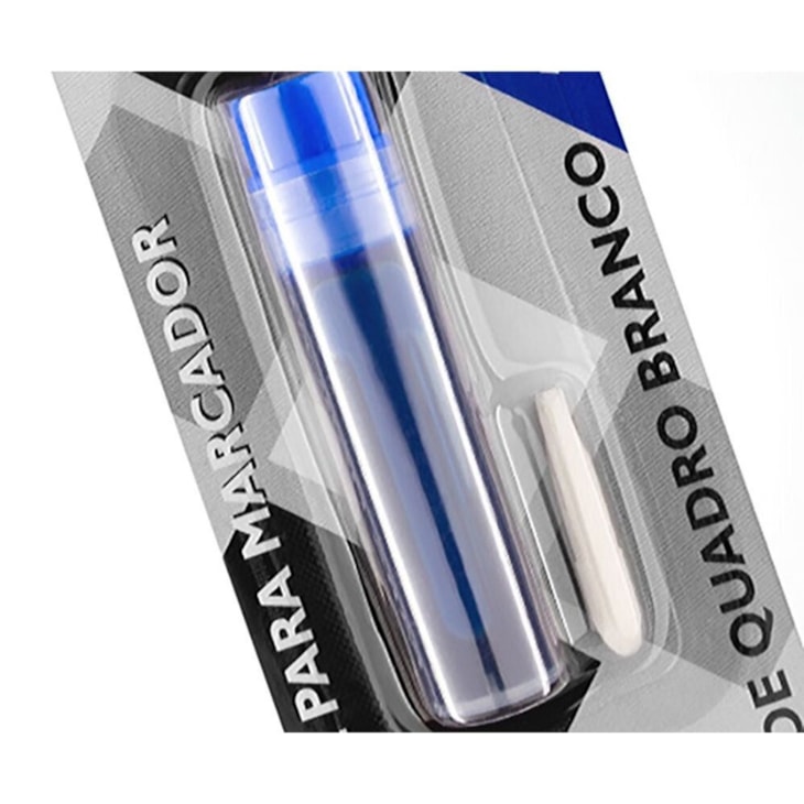 Refil de Caneta para Quadro Branco 5,5 ml Azul BRW 01un