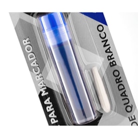 Refil de Caneta para Quadro Branco 5,5 ml Azul BRW 01un