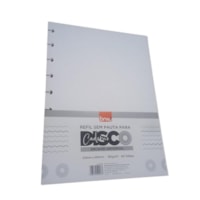 Refil Para Caderno e Planner De Disco Grande Liso BRW 40fls