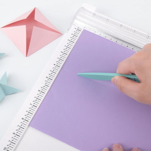 Refiladora de papel com base para Vinco 10 folhas 861 Marpax