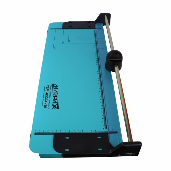Refiladora de Papel Manual Verde A3 para 04 Folhas Marpax