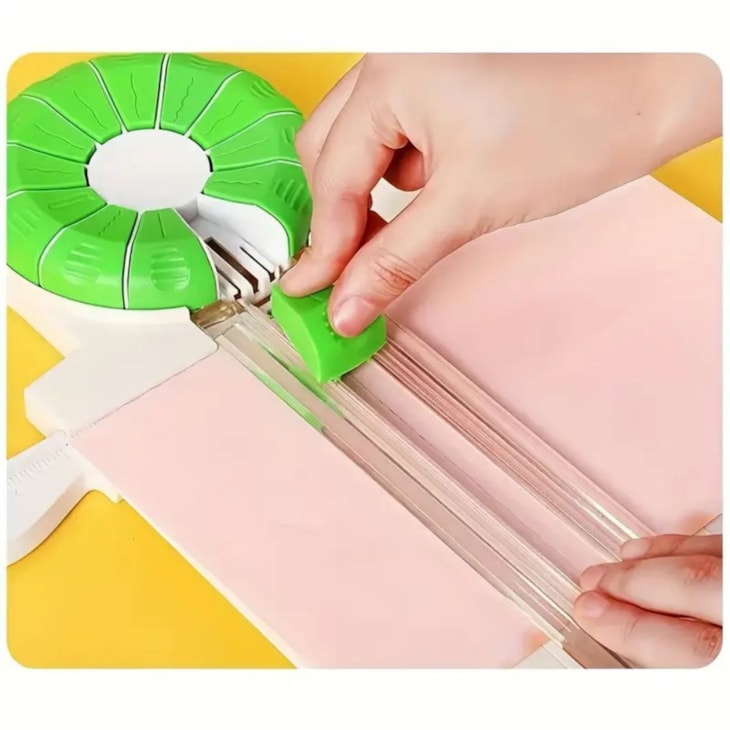 Refiladora Papel A4 Multifuncional 12 em 1 863 Verde Marpax