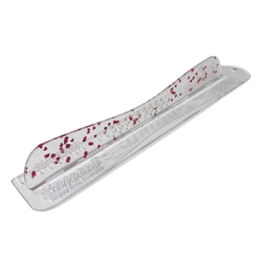Régua com Proteção 20cm Safecut Acrílico Glitter Marpax