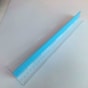 Régua com Proteção 30cm Azul em Acrílico Artesanato Marpax