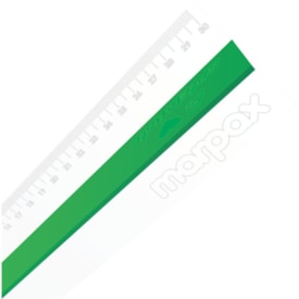 Régua com Proteção 30cm Verde em Acrílico Artesanato Marpax