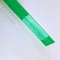 Régua com Proteção 30cm Verde em Acrílico Artesanato Marpax